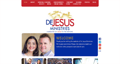 Desktop Screenshot of dejesusministries.org
